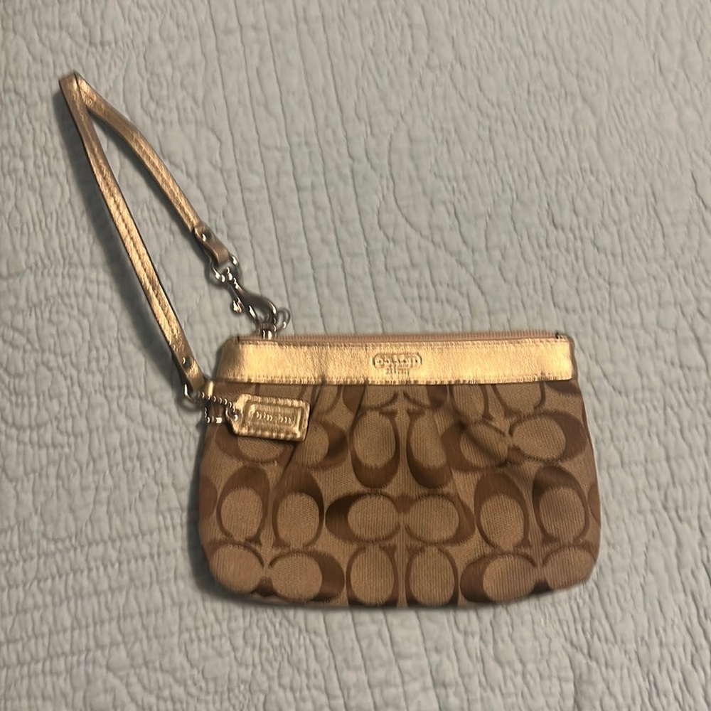 Coach wristlet